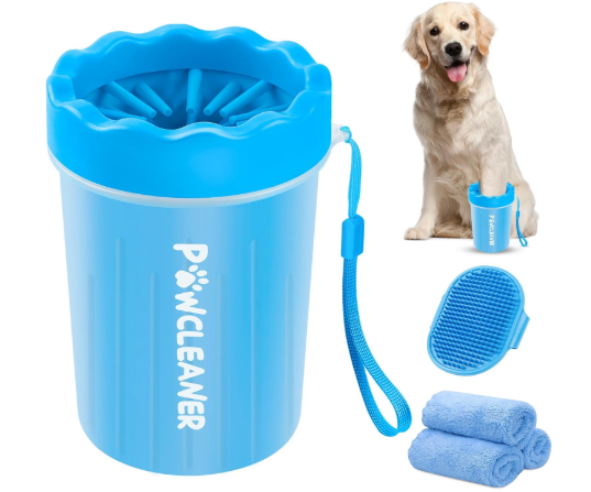 Dog Paw Cleaner, Dog Paw Washer, Paw Muddy Paw Cleaner, Pet Foot Cleaner for Small Medium Breed Dogs/Cats