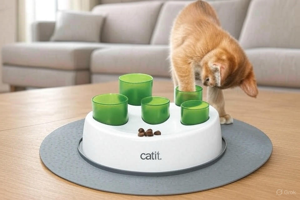 5 Best Puzzle Feeders for Cats in 2025