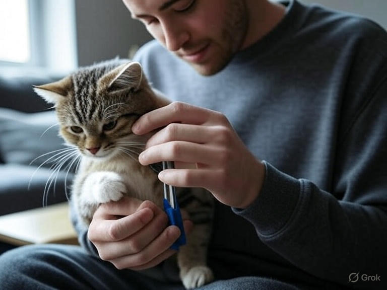 how to cut cat nails