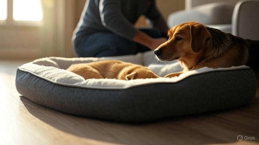 How to Clean a Dog Bed Without a Removable Cover?