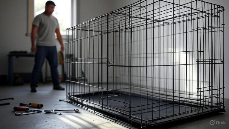 How to Disassemble Dog Crate?