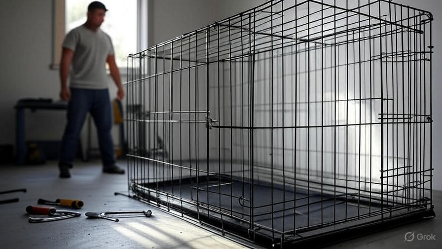How to Disassemble Dog Crate?
