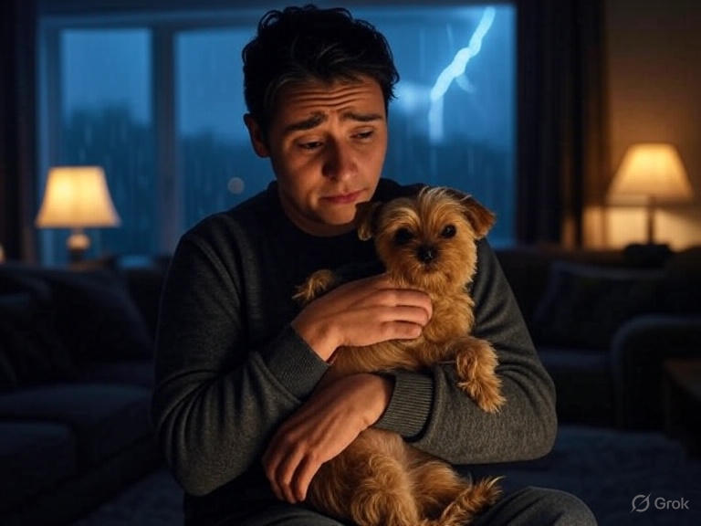 How to Keep a Pet Safe During a Storm?