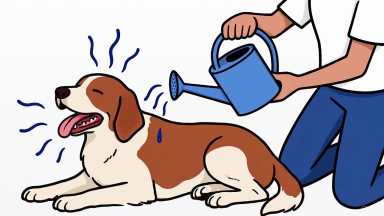 How to Cool an Overheated Dog?