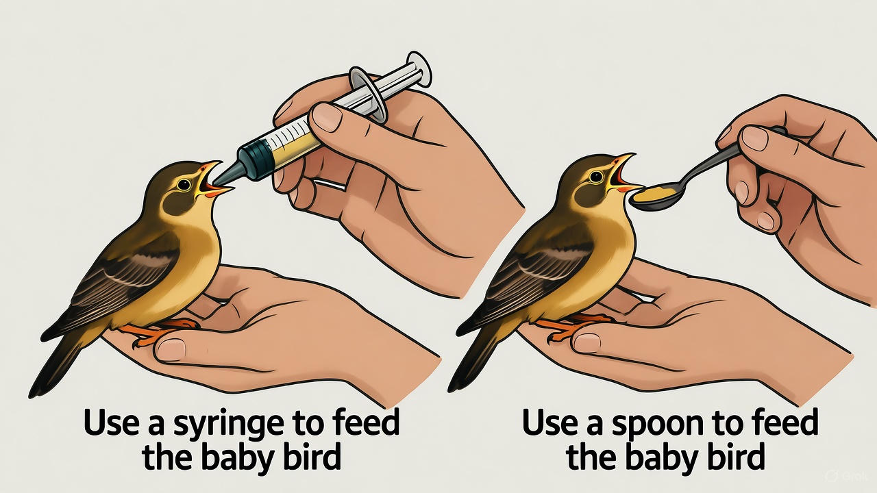 How to Feed Baby Birds?