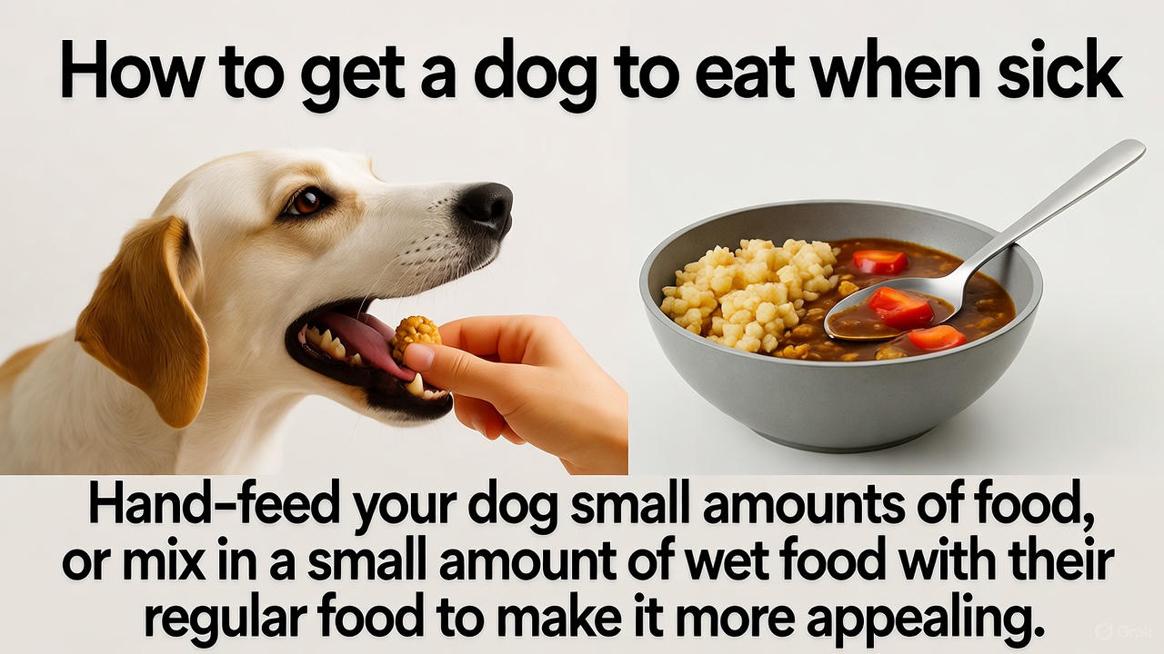 How to Get Your Dog to Eat When Sick?