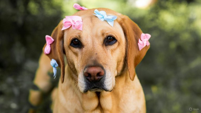 How to Put Bows in Dogs Hair
