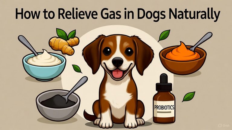 How to Relieve Gas in Dogs Naturally?