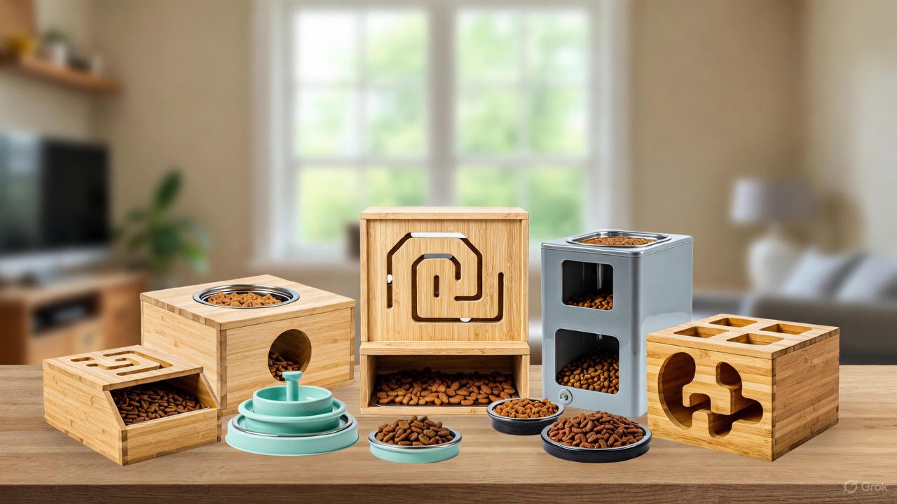 Best Puzzle Feeders for Cats