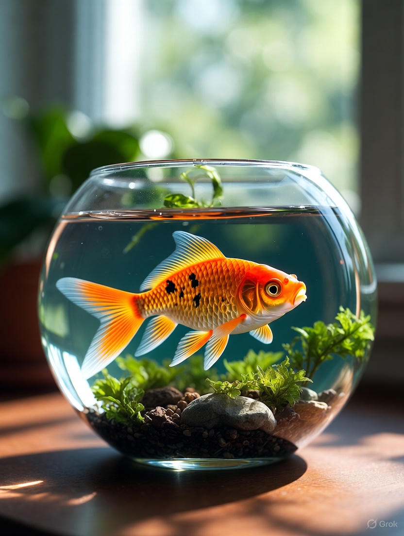 How to Take Care of a Goldfish in a Fishbowl