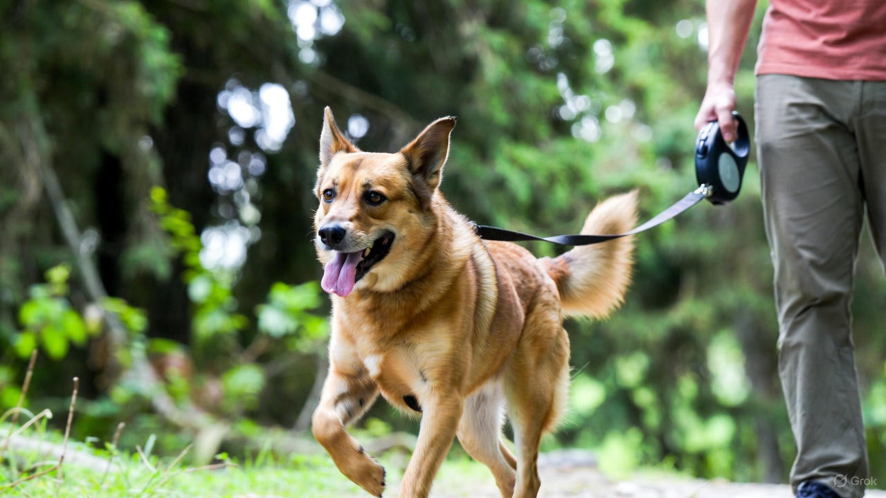 best retractable dog leash for pullers