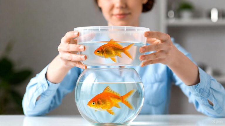 How to Change a Goldfish Water