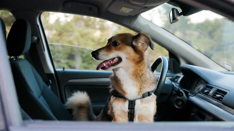 How to Calm Dog Down in Car