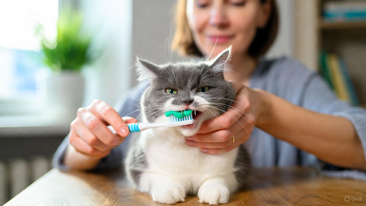 How to Clean Cat Teeth at Home