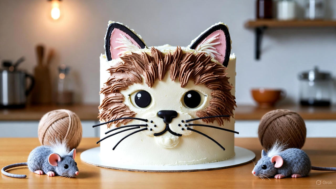 How to Make a Cake for a Cat