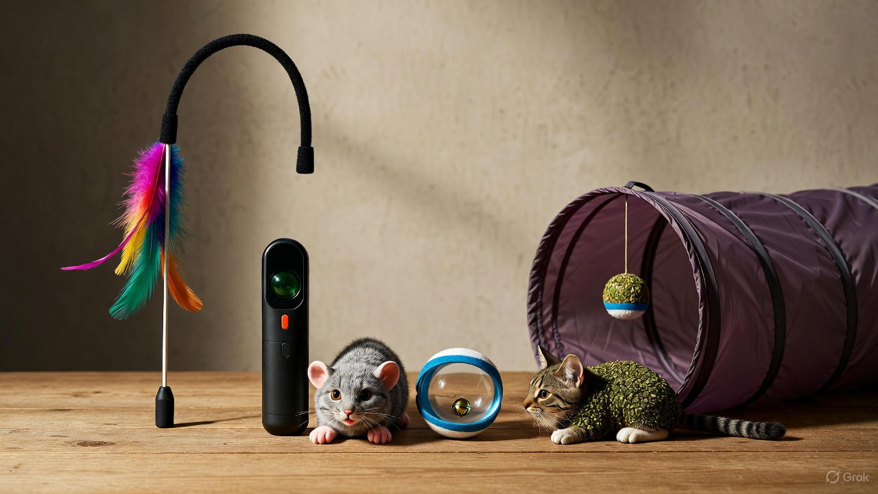 Best Cat Toys for Active Cats