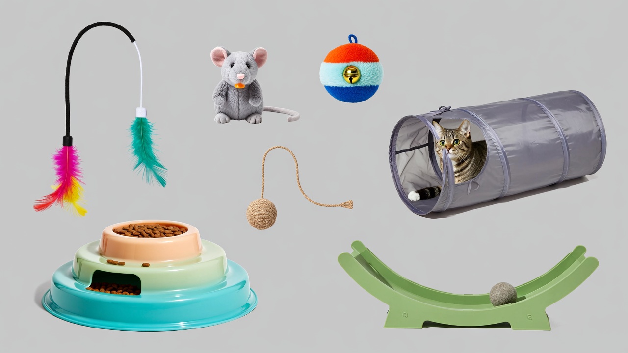 best cat toys for self play