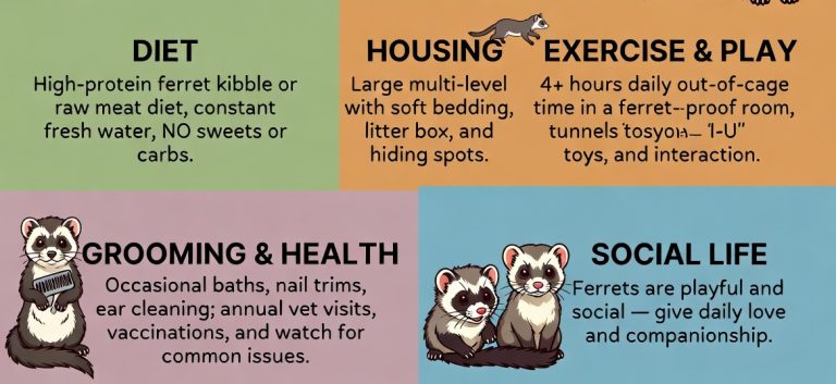 How to Care for a Ferret