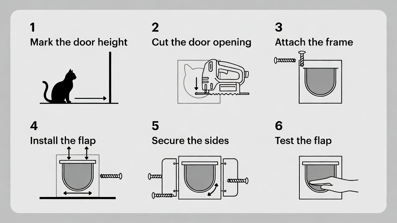 How to Install a Cat Door