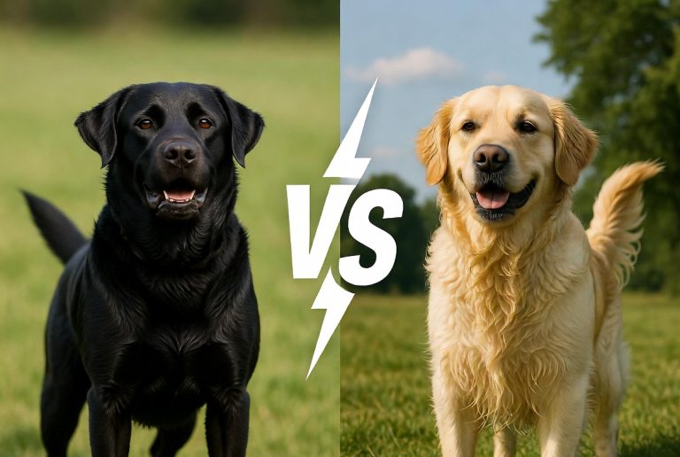 labrador vs golden retriever