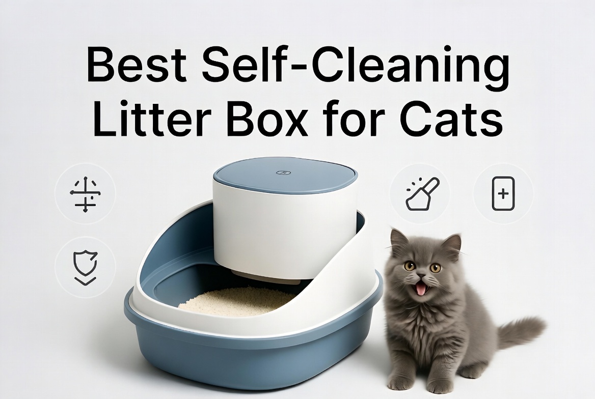 Best Litter Box for Cats Self Cleaning