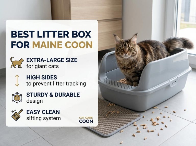 Best Litter Box for Maine Coon