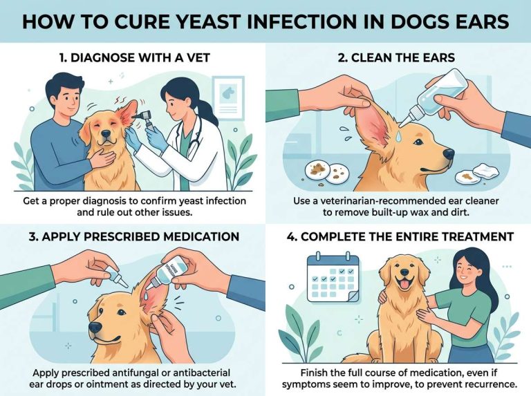 How to Cure Yeast Infection in Dogs' Ears