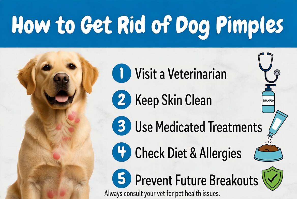 How to Get Rid of Dog Pimples