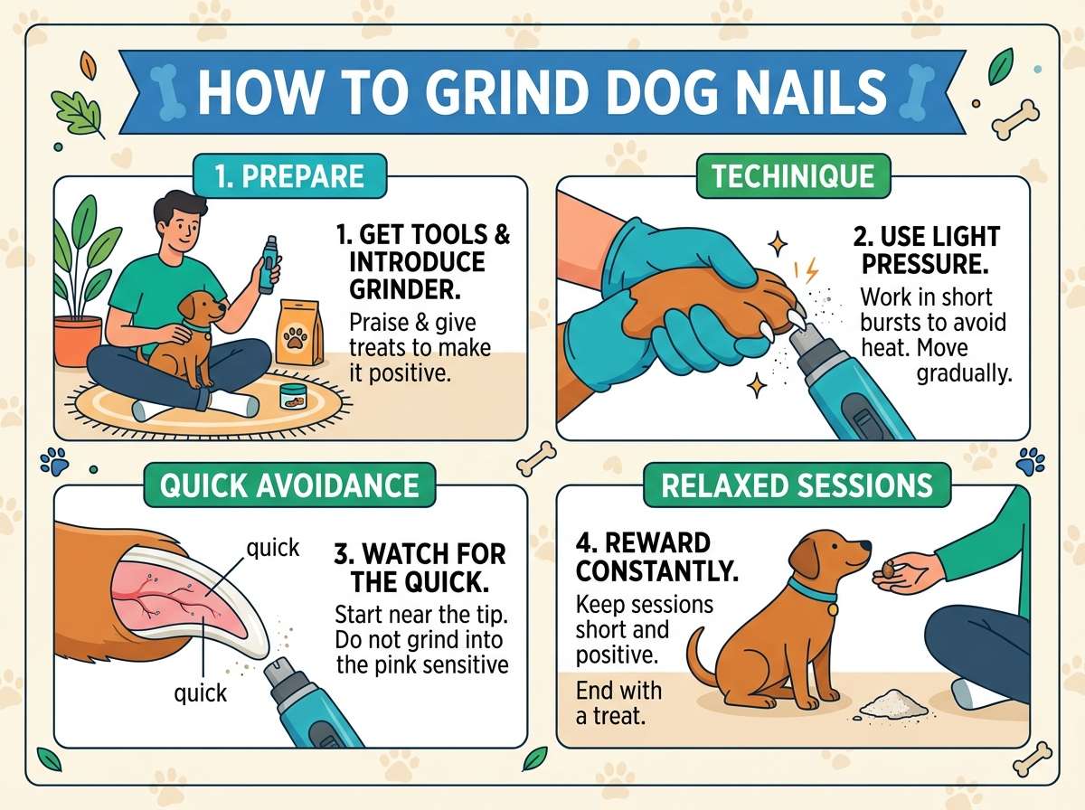 How to Grind Dog Nails