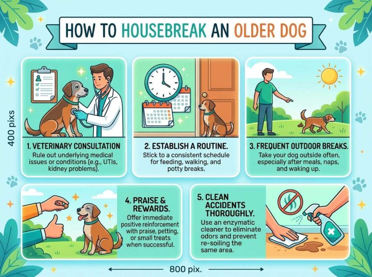How to Housebreak an Older Dog?