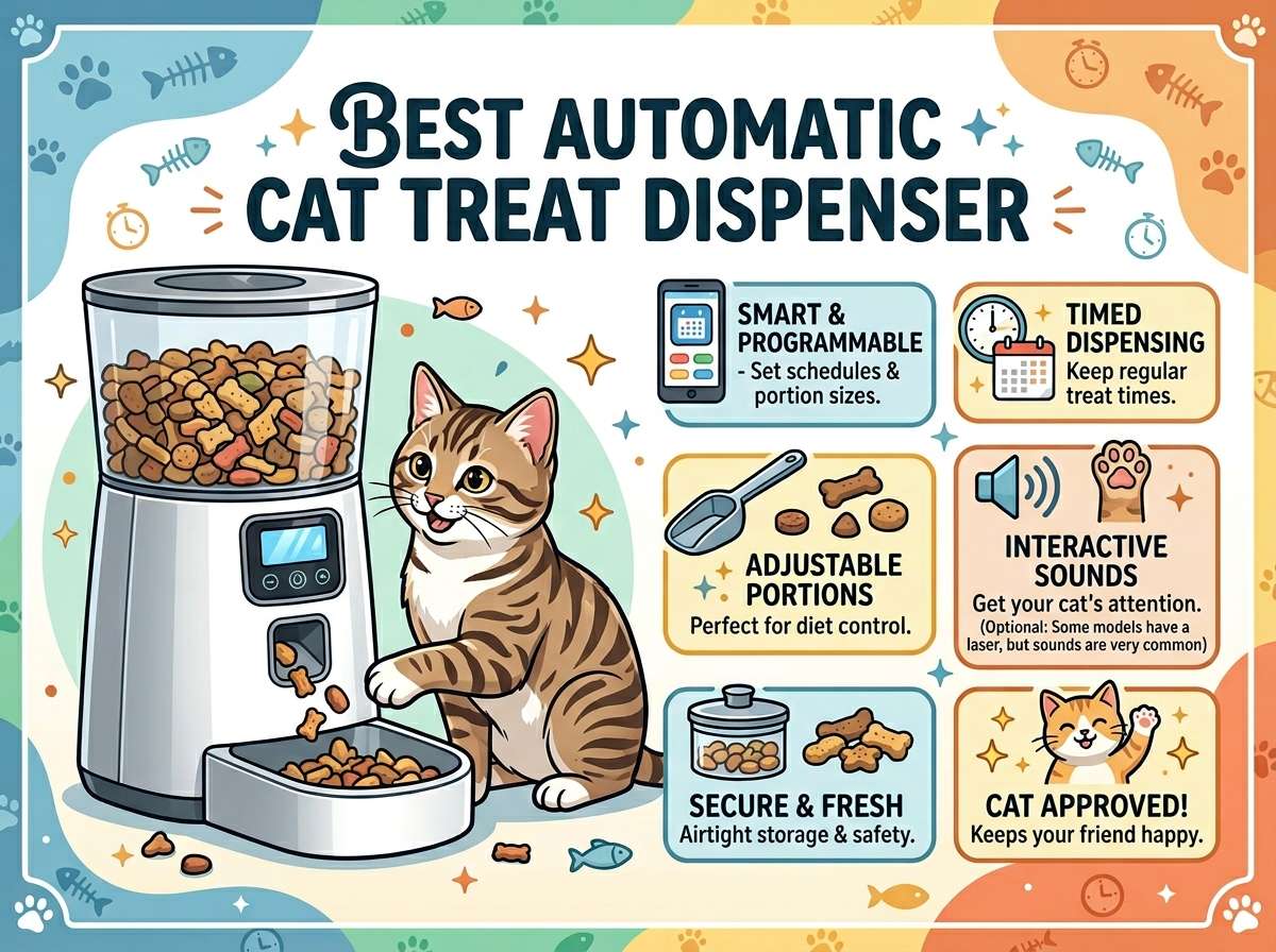 Best Automatic Cat Treat Dispenser
