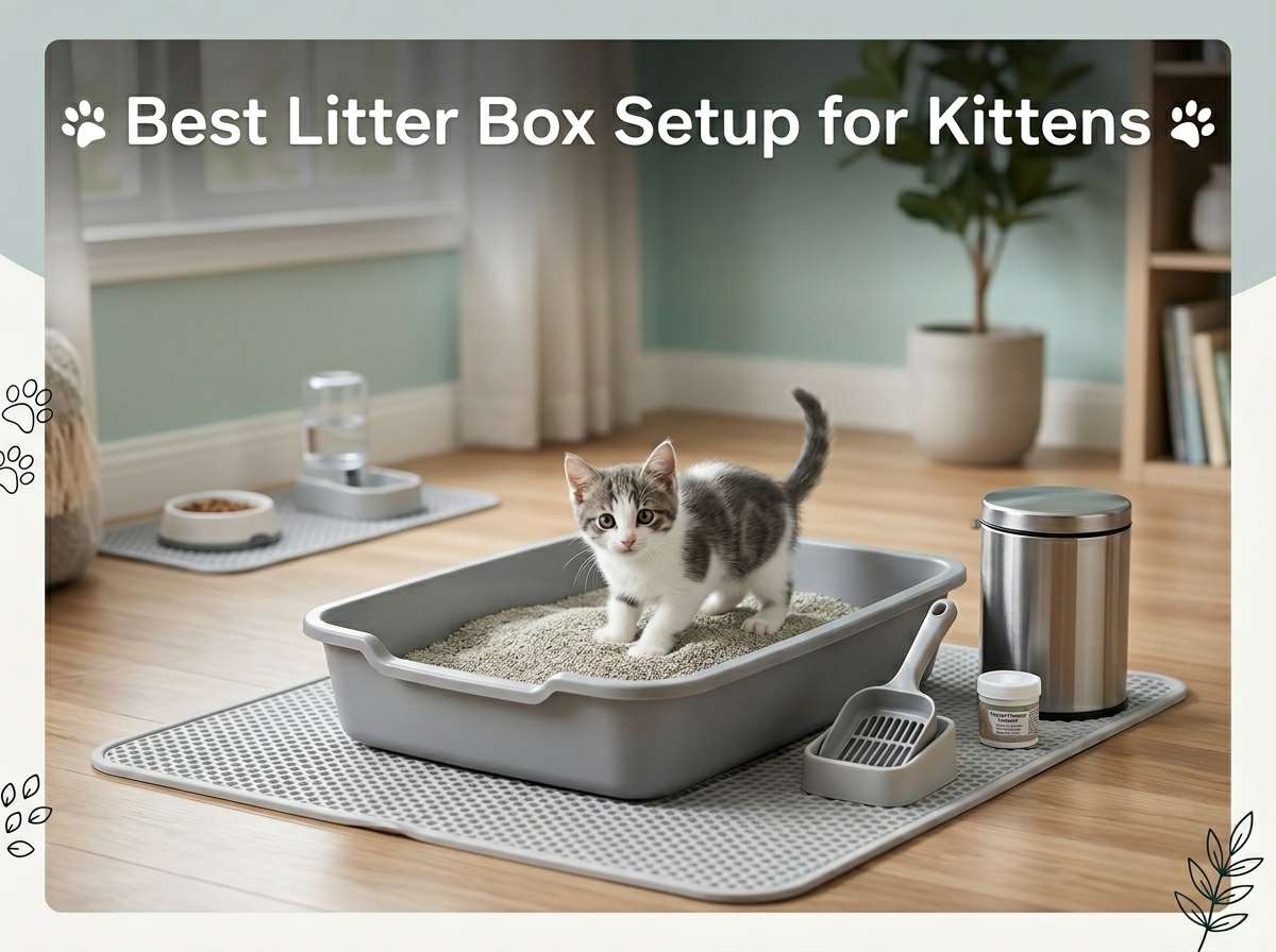 Best Litter Box Setup for Kittens