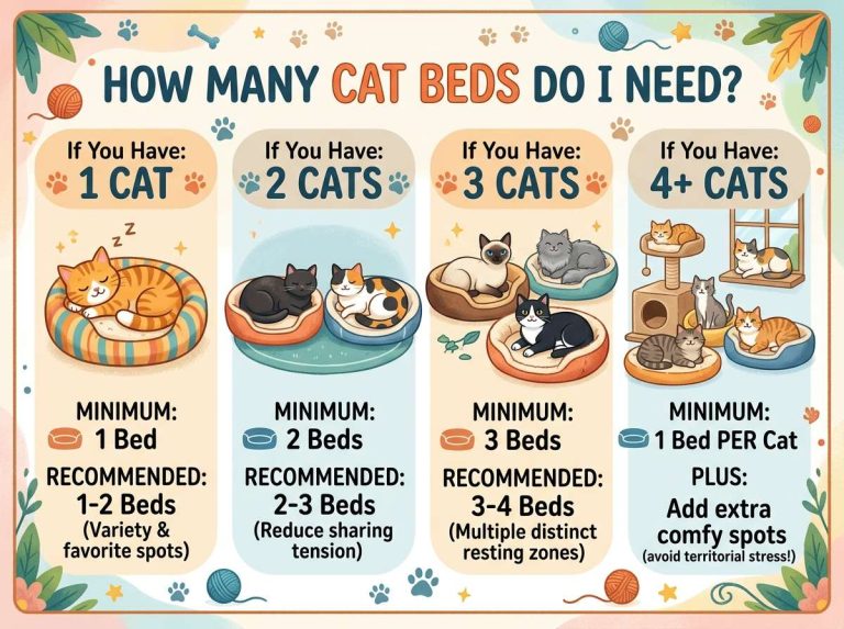 How Many Cat Beds Do I Need