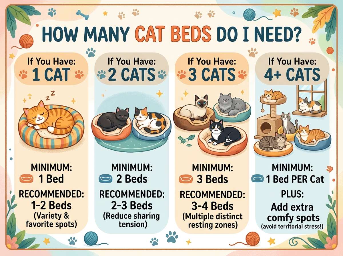 How Many Cat Beds Do I Need