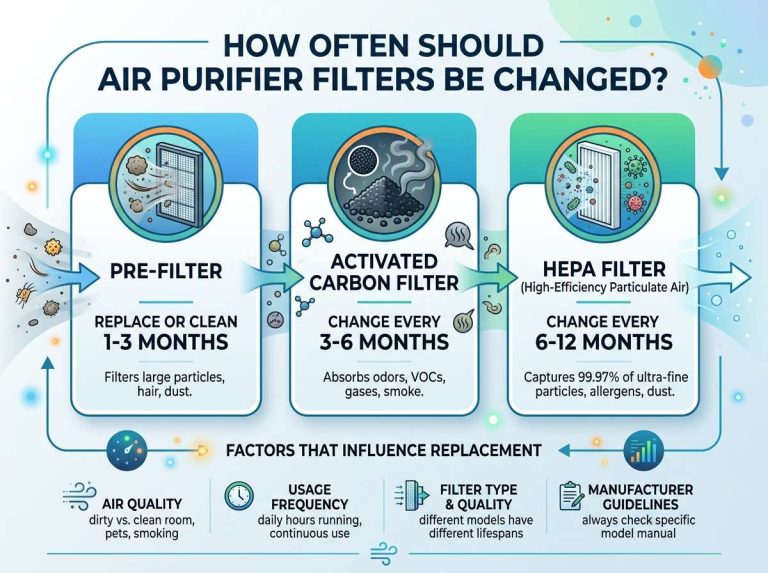 How Often Should Air Purifier Filters Be Changed