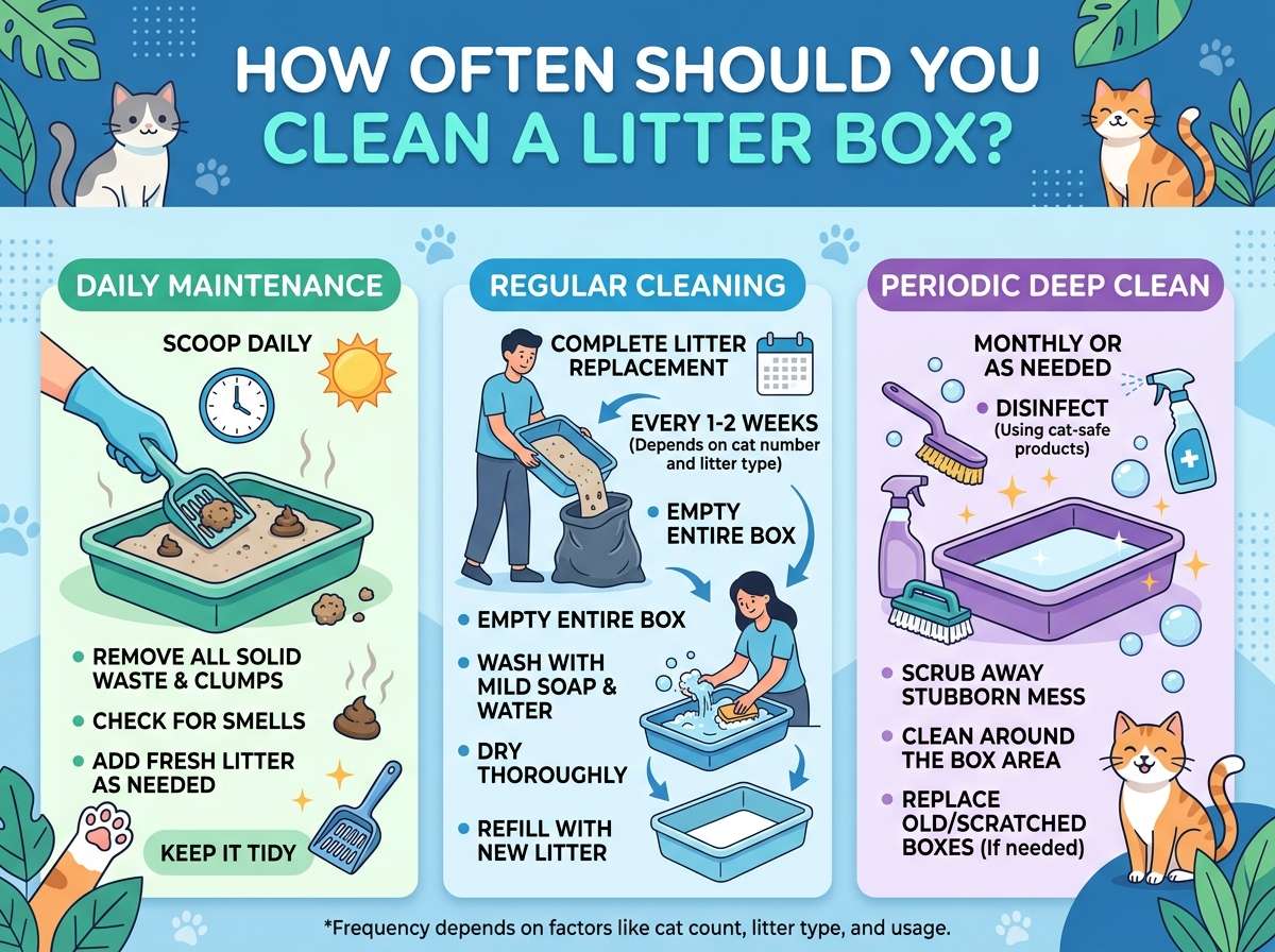 How Often Should You Clean a Litter Box