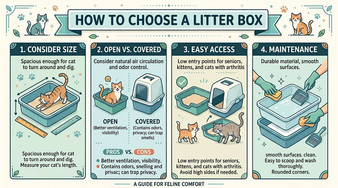 How to Choose a Litter Box