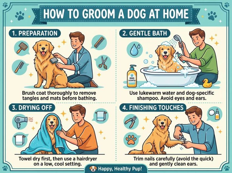 How to Groom a Dog at Home