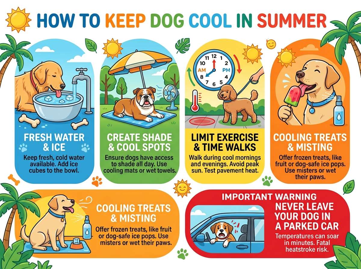 How to Keep Your Dog Cool in Summer
