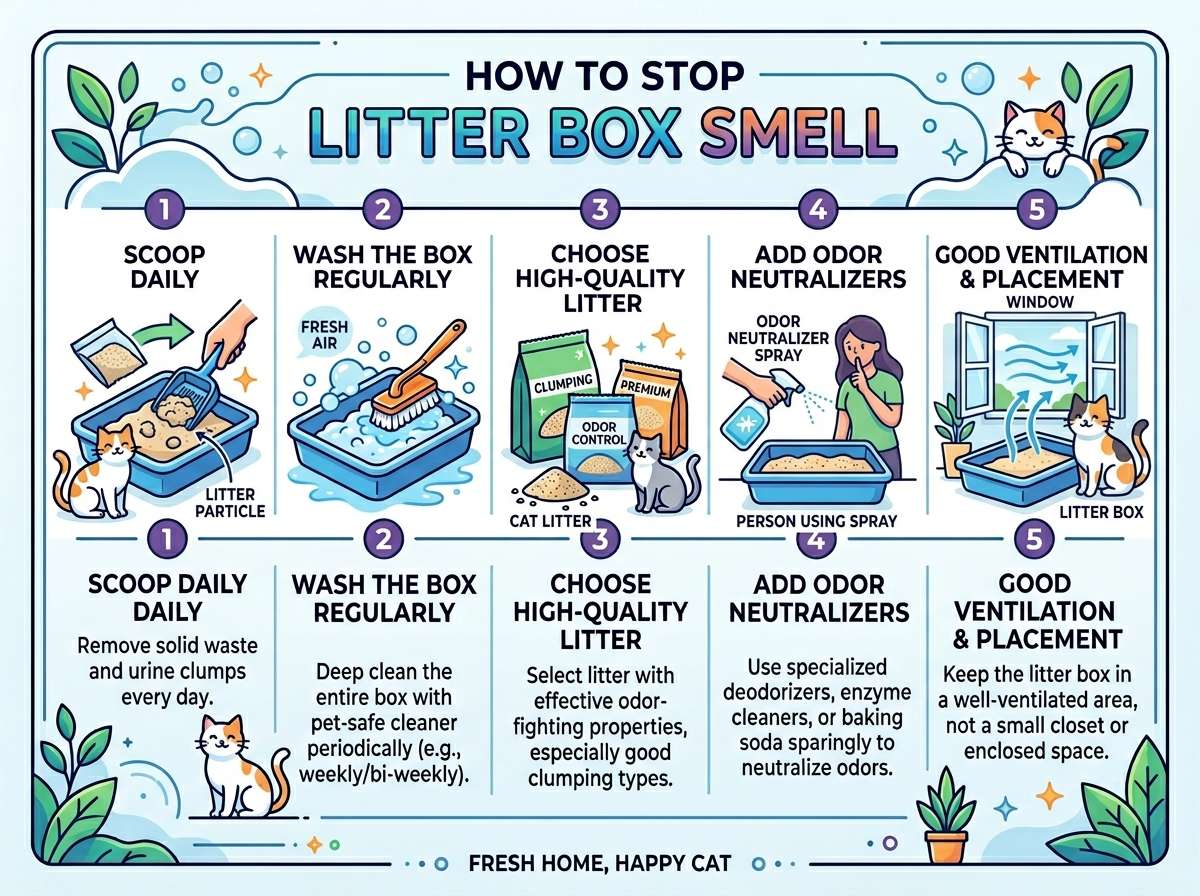 How to Stop Litter Box Smell