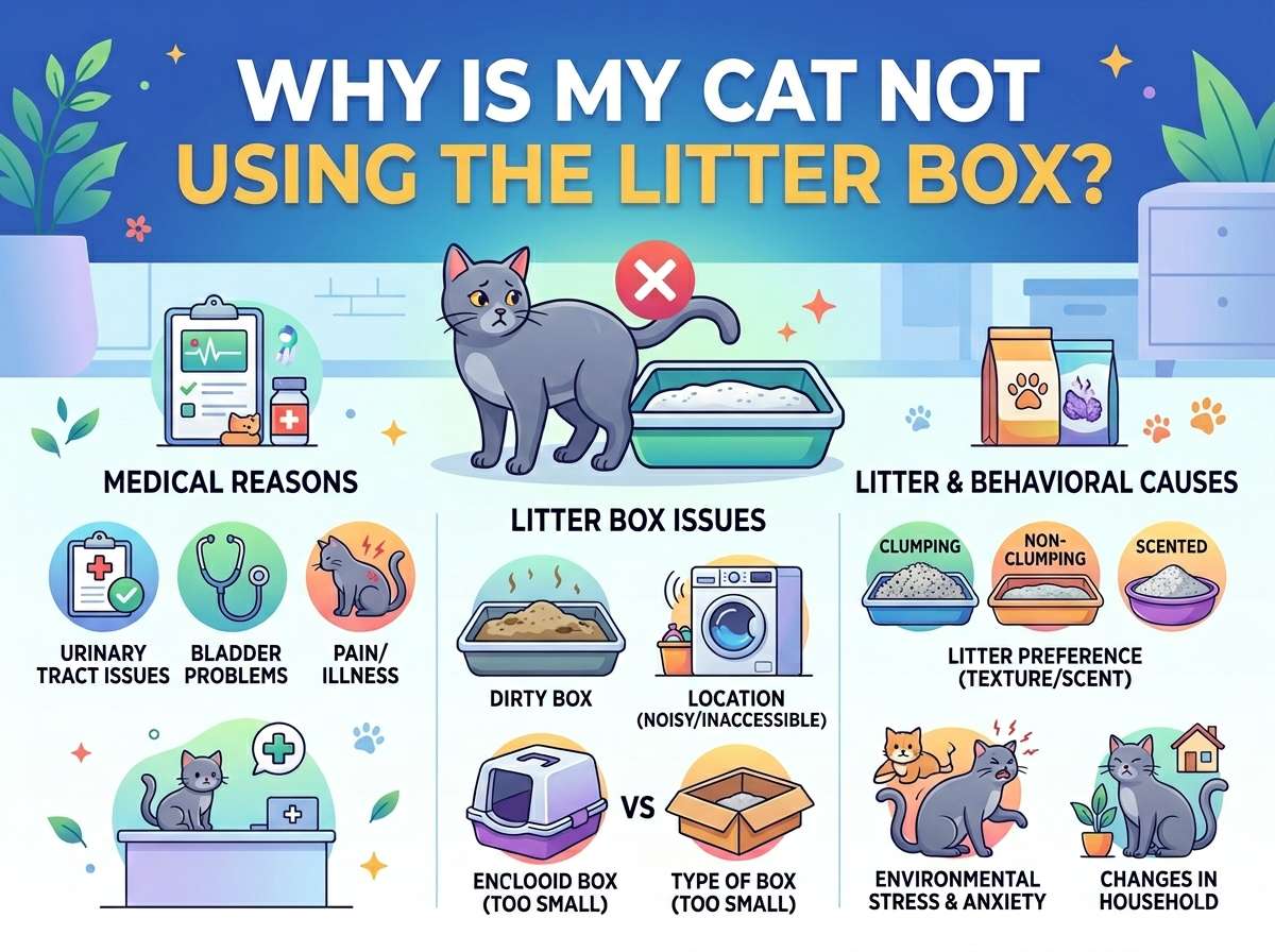 Why Is My Cat Not Using the Litter Box