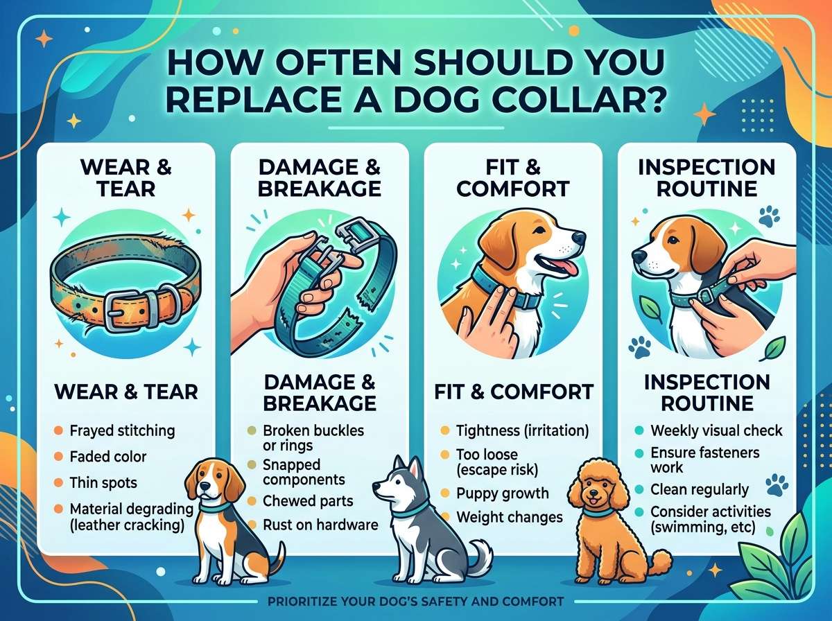 How Often Should You Replace a Dog Collar?