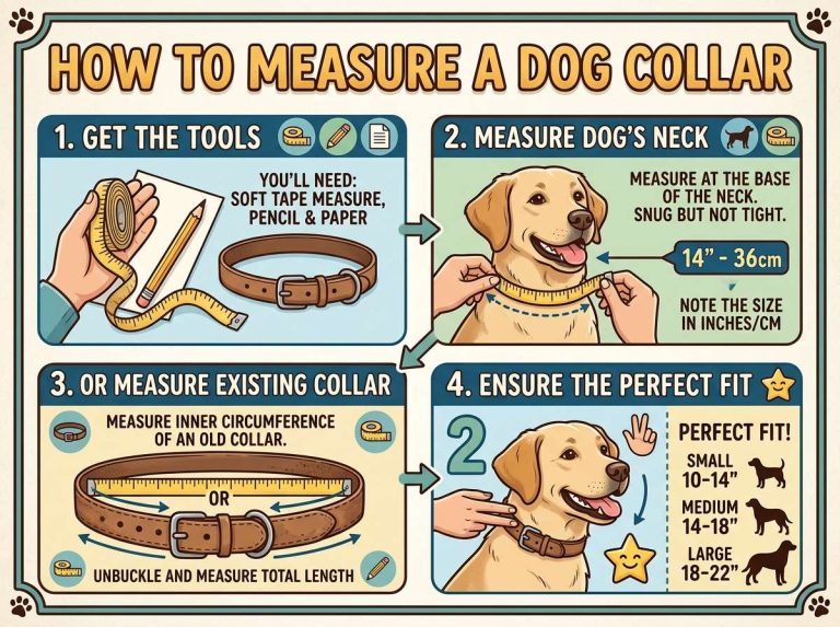 How To Measure a Dog Collar?