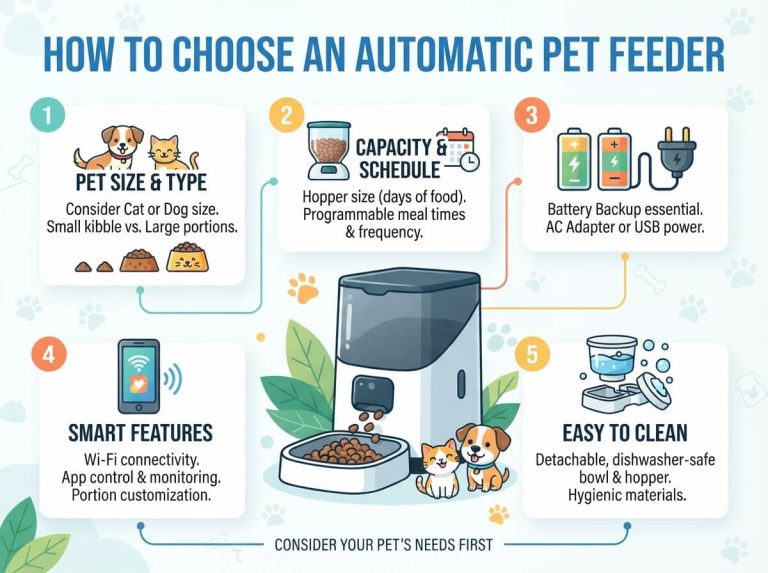 How to Get the Right Automatic Pet Feeder