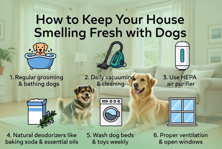 How to Keep Your House Smelling Fresh With Dogs