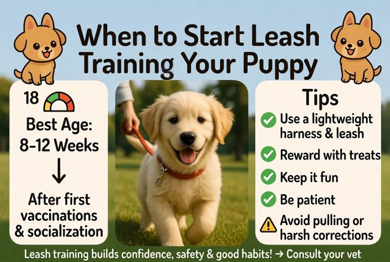 When Should You Switch Your Puppy to Leash Training