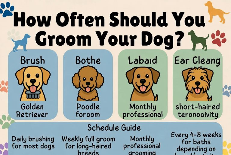 how often should you groom a dog