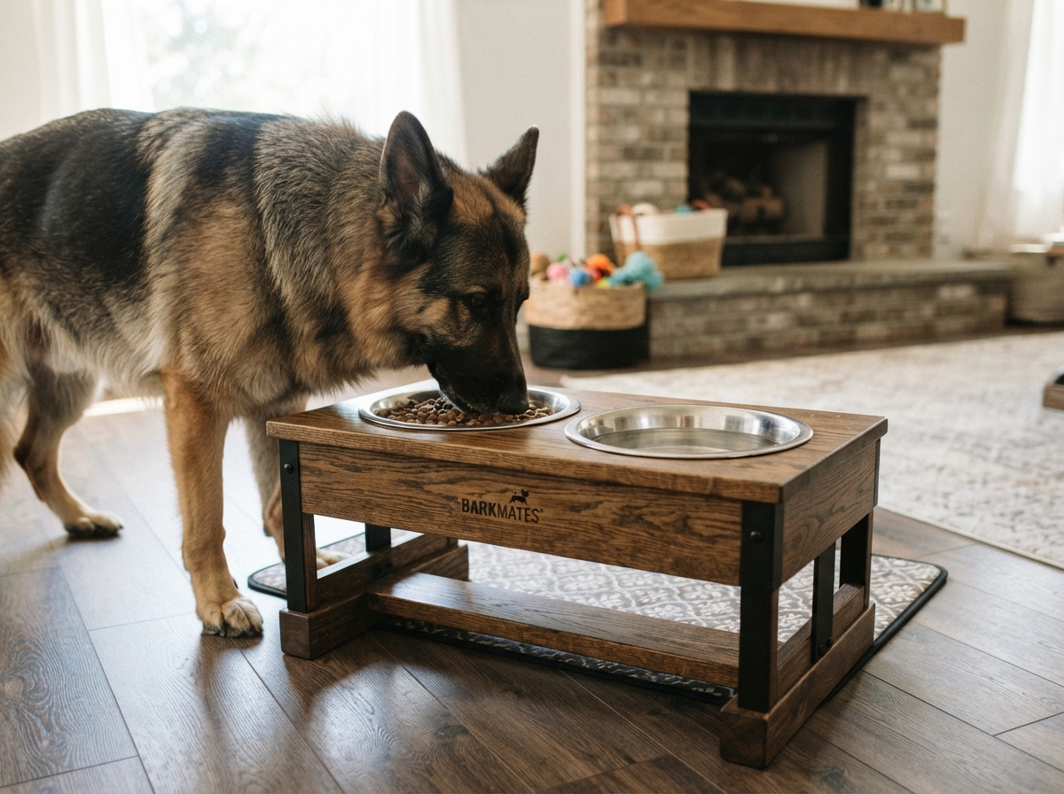 Best Elevated Dog Bowl for Large Breeds