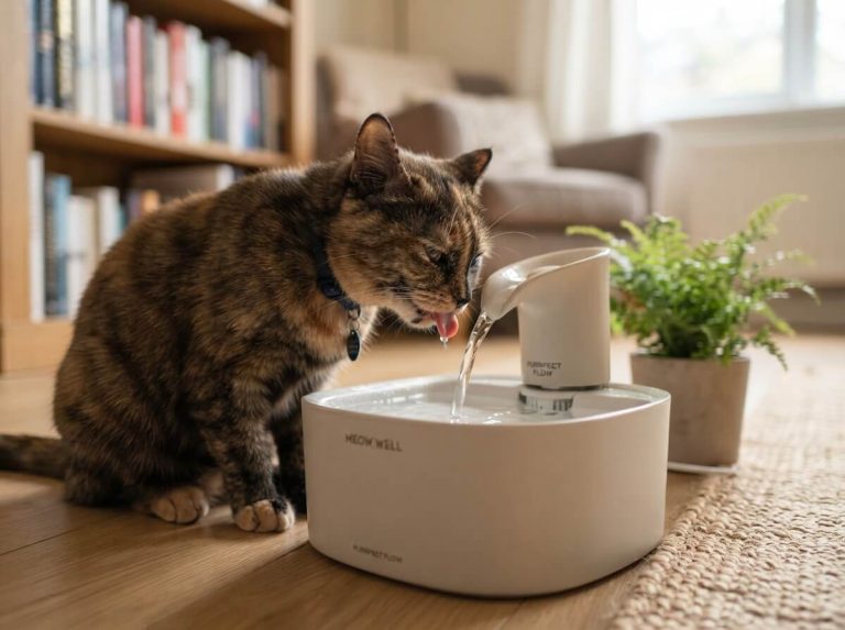 best cat water fountain for picky cats