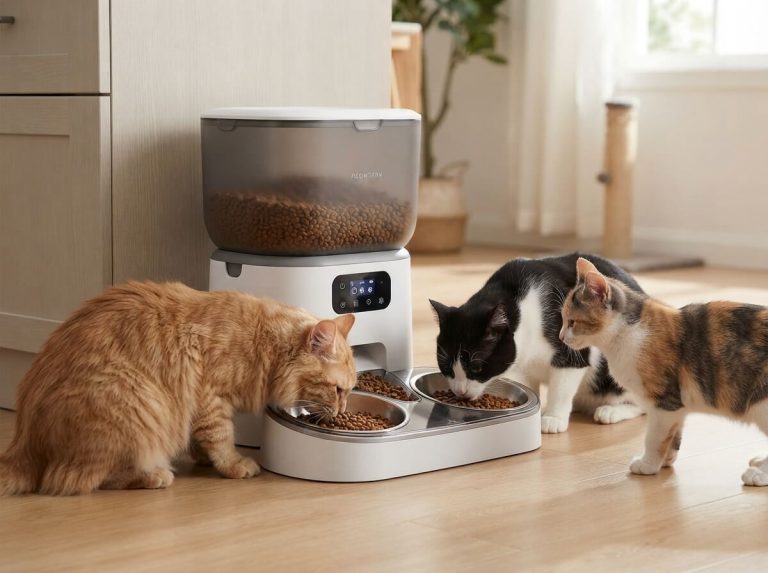best automatic cat feeder for multiple cats